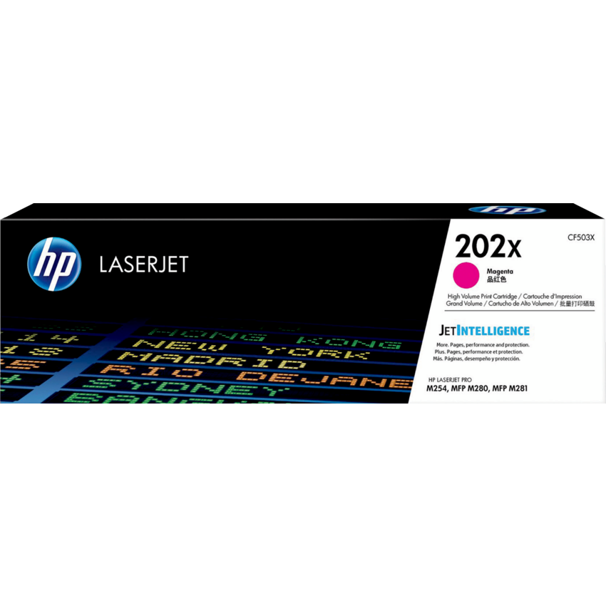 HP Laser Cartridge #202X Magenta