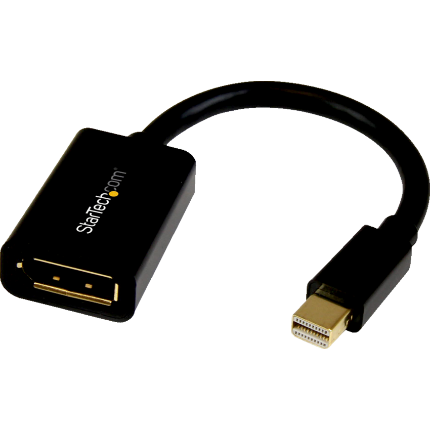 StarTech Mini DisplayPort Adaptor 6" Black