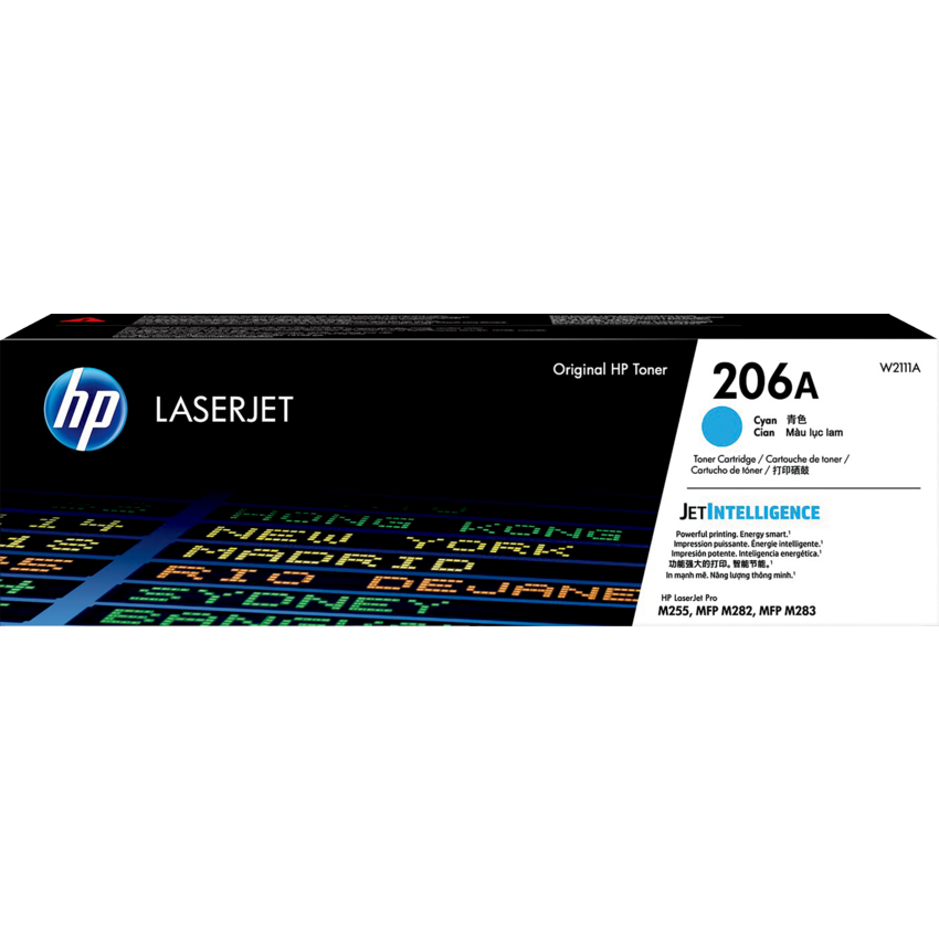 HP Laser Cartridges #206A Cyan