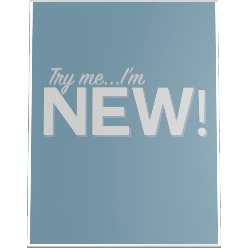 Deflecto® Slanted Sign Holder Portrait 8-1/2" x 11