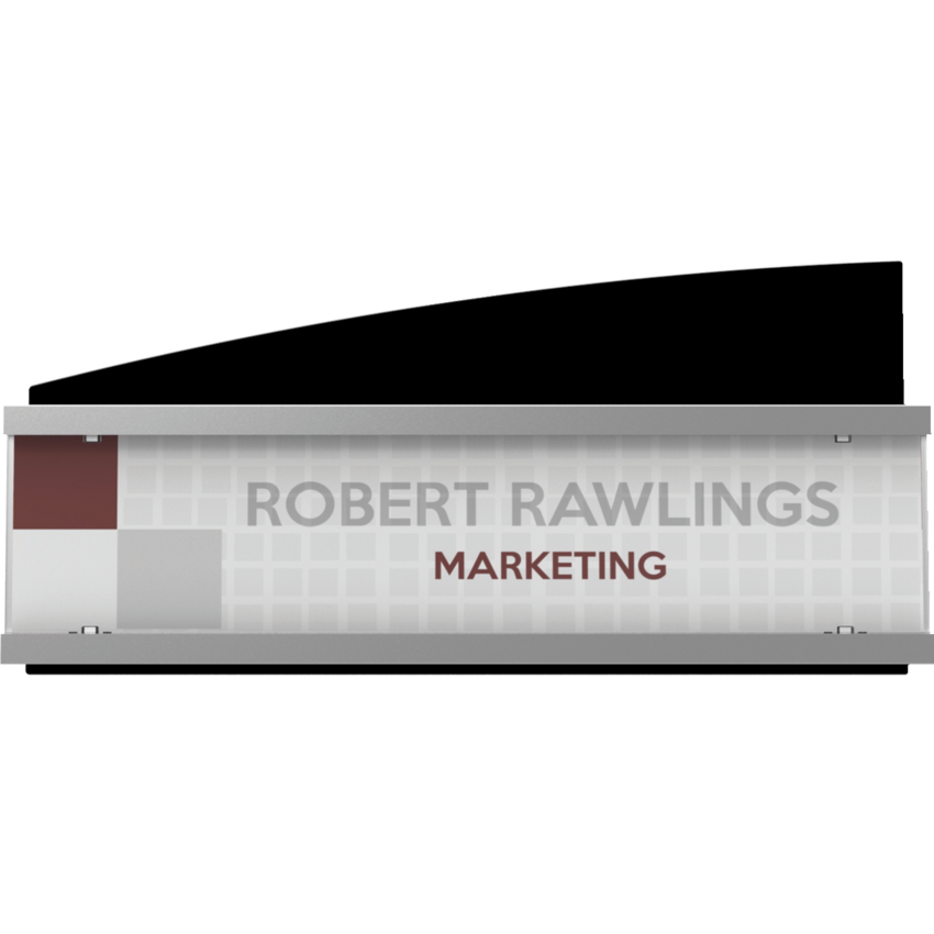 Deflecto® Interior Image® Name Plate Sign Holder 8-1/2" x 2