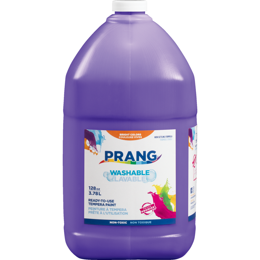 Prang® Washable Ready-To-Use Tempera Paint 3.79 L Violet