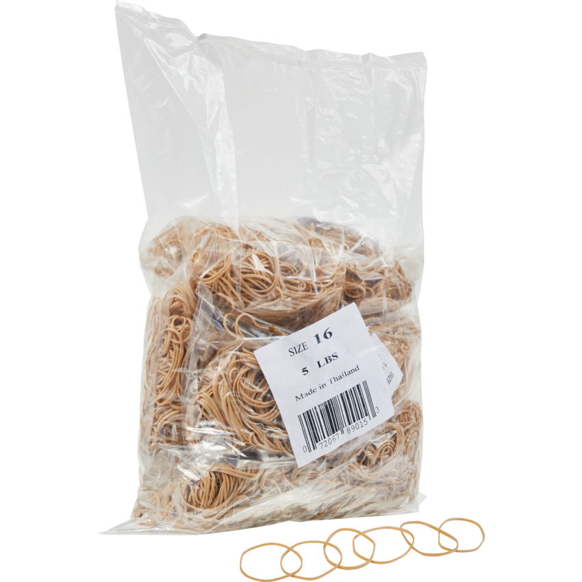 Dixon® Star® Rubber Bands #16 5 lb