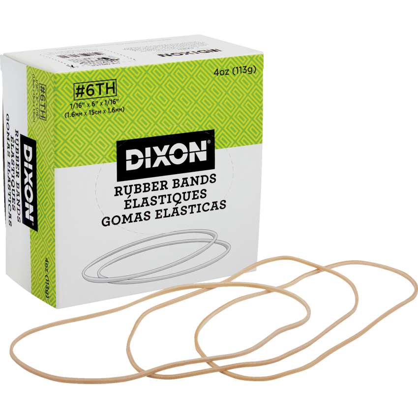Dixon® Star® Rubber Bands  #6 1/4 lb/pkg