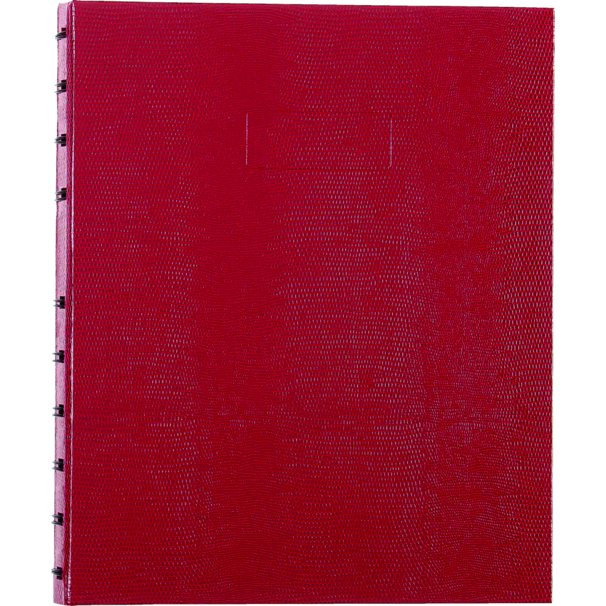 Blueline® NotePro™ Notebook Ruled 10-3/4" x 8-1/2" 200pgs Red