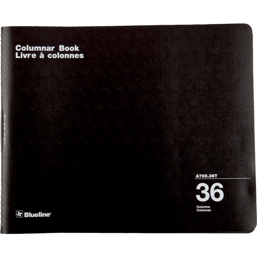 Blueline® A769 Columnar Book 12 x 14-15/16" 36-column