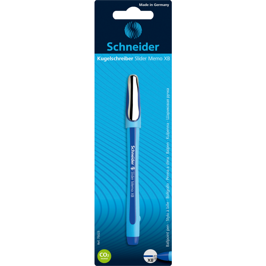 Schneider Slider Memo Ball Point Pen Extra Broad Blue