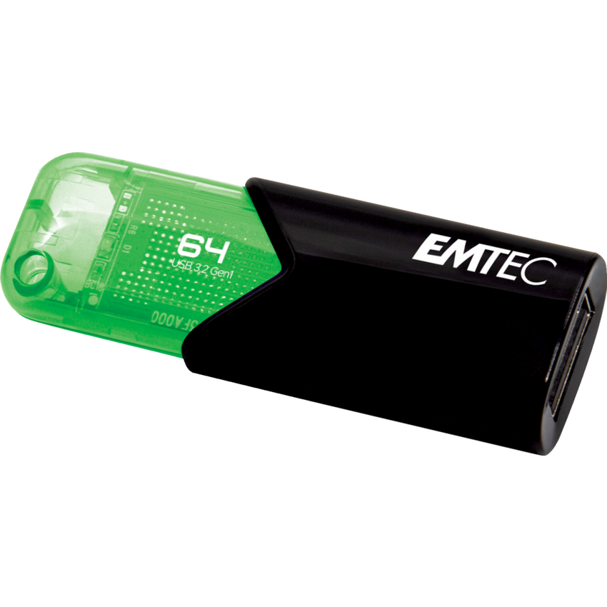 Emtec™ Click Easy 3.2 USB Flash Drive 64 GB Green