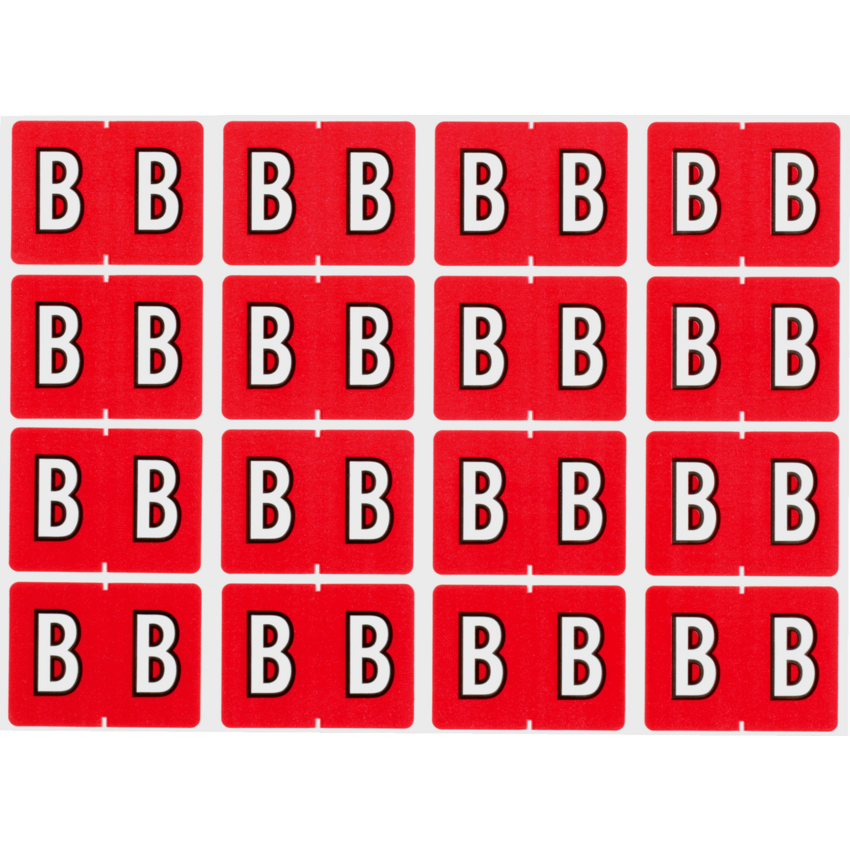 Pendaflex® Labels B Red 240/pkg