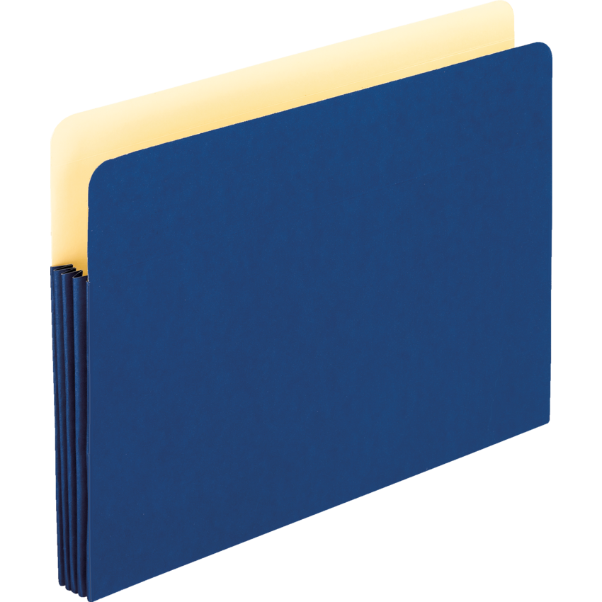 Pendaflex® Coloured File Pocket 3-1/2" Expansion Letter Blue