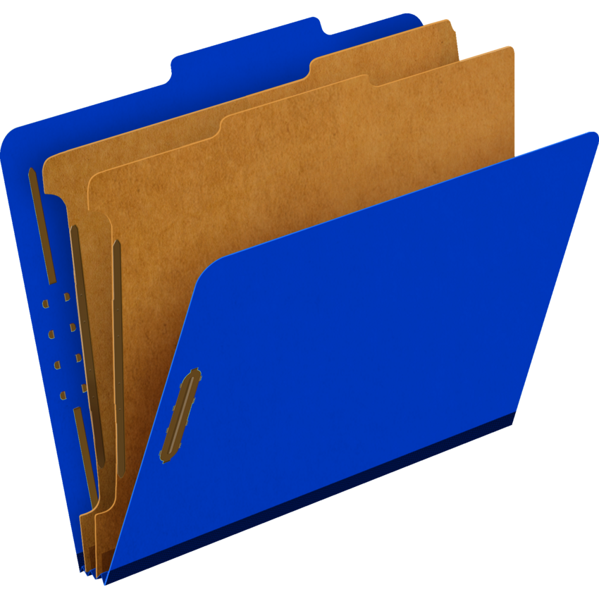 Pendaflex® Classification Folders Letter Dark Blue
