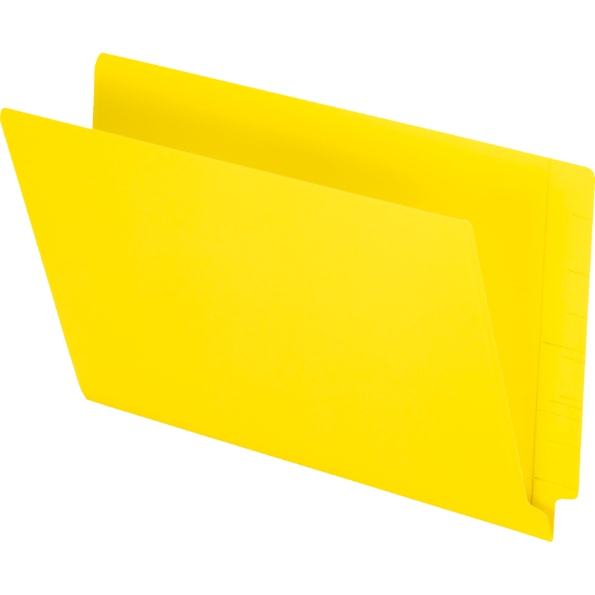 Pendaflex® Coloured End Tab File Folders Legal Yellow 50/box