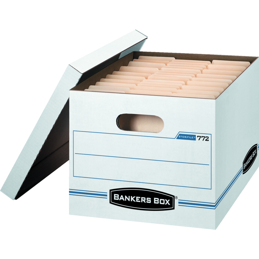 Bankers Box® Stor/File™ Storage Boxes 12" x 15" x 10" 6/pkg