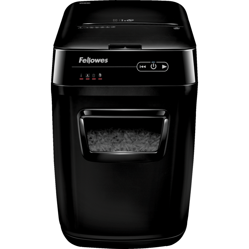 Fellowes® AutoMax™ 200C Shredder Black
