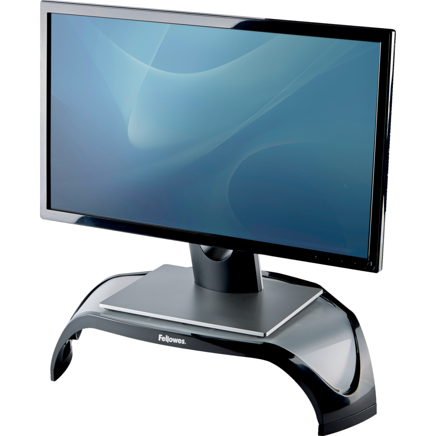 Fellowes® Smart Suites™ Corner Monitor Riser Black