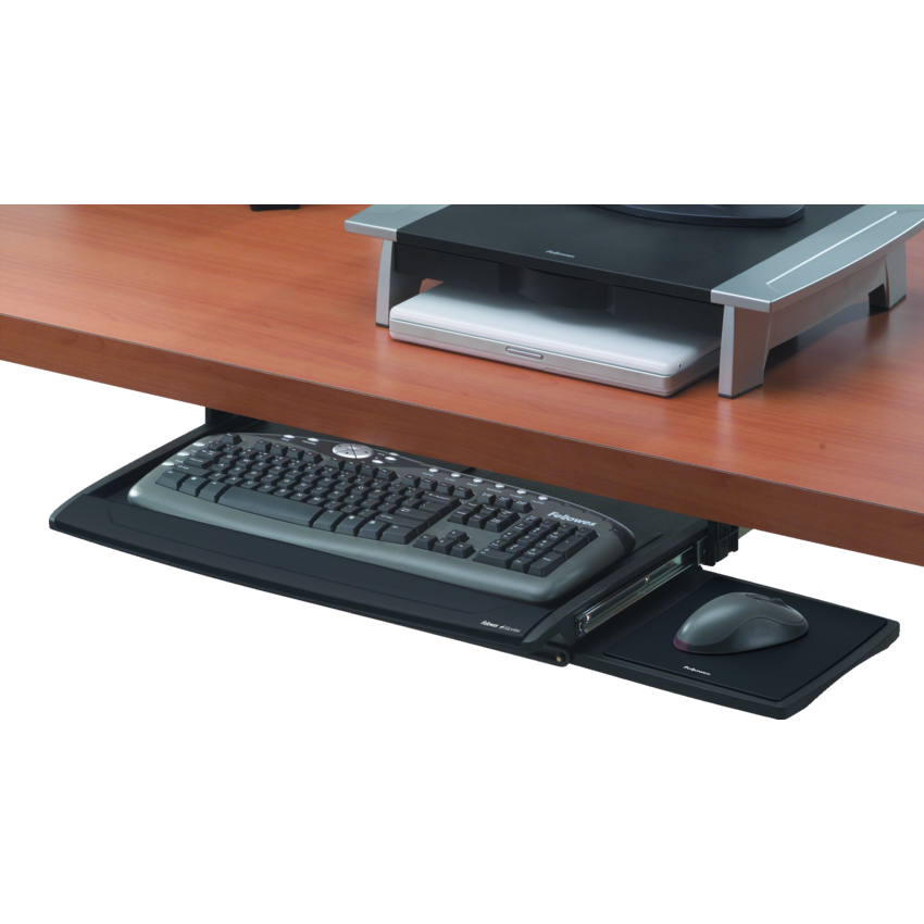 Fellowes® Office Suites™ Deluxe Underdesk Keyboard Drawer w/Microban®