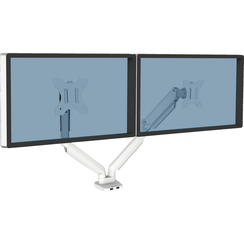 Fellowes® Platinum Series Monitor Arm Single White