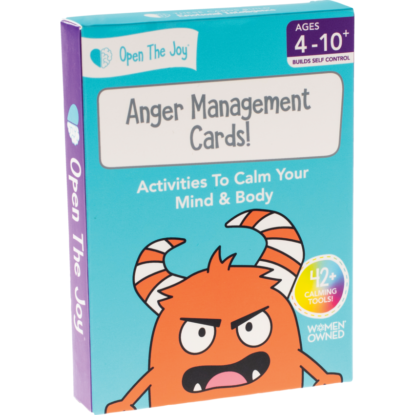 Open The Joy® Anger Management Cards! English