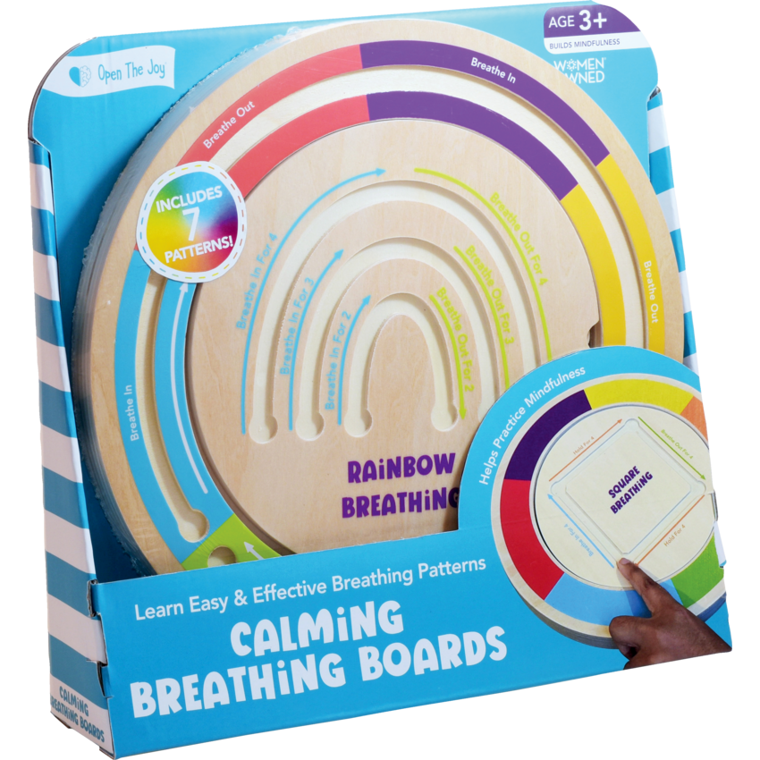 Open The Joy® Calming Breathing Boards English