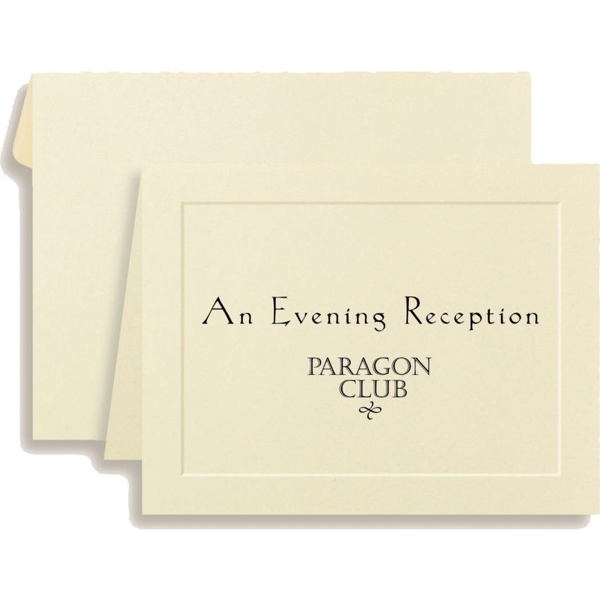 St. James® Overtures™ Note Cards w/Envelopes Ivory 40 sets/pkg