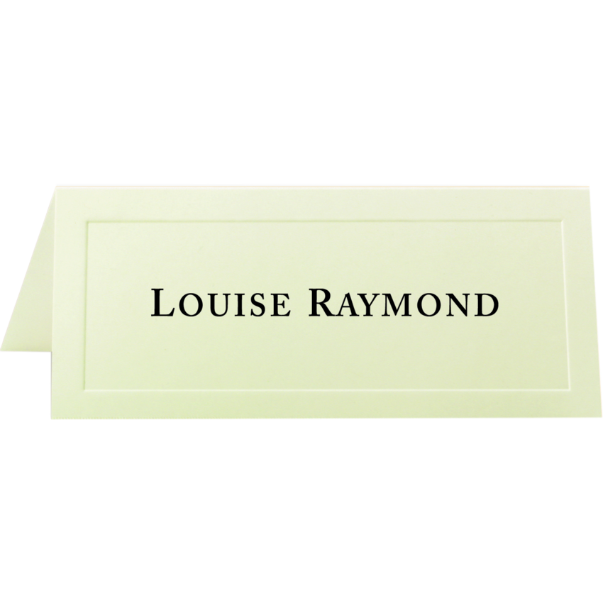 St. James® Overtures™ Embossed Place Cards Ivory 60/pkg