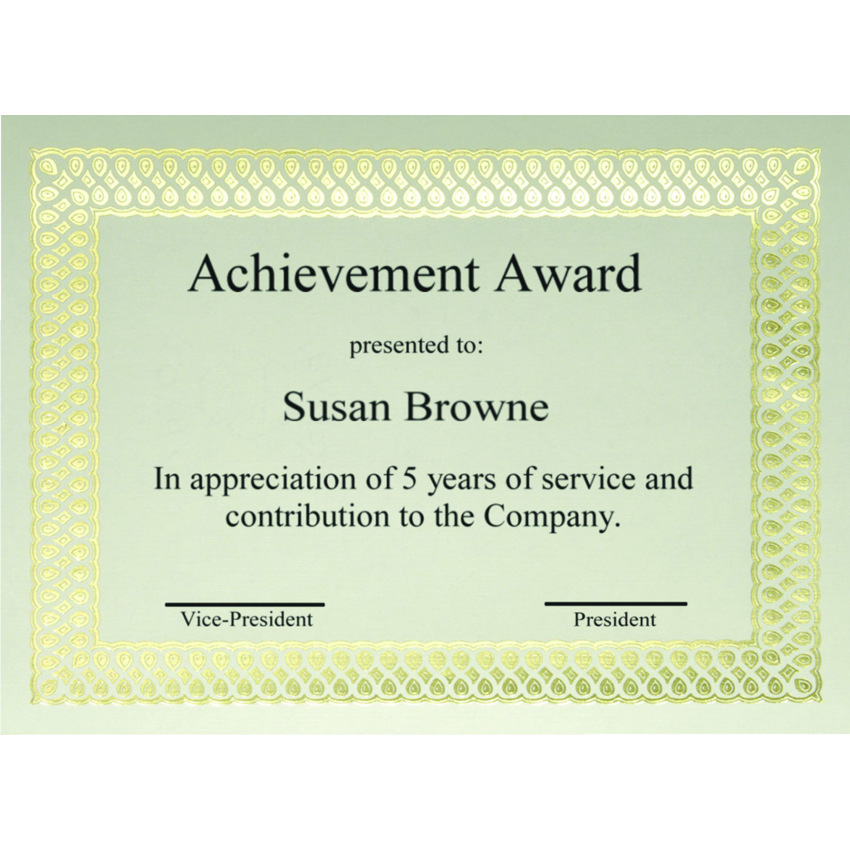 St. James® Elite Certificates Classic 12/pkg