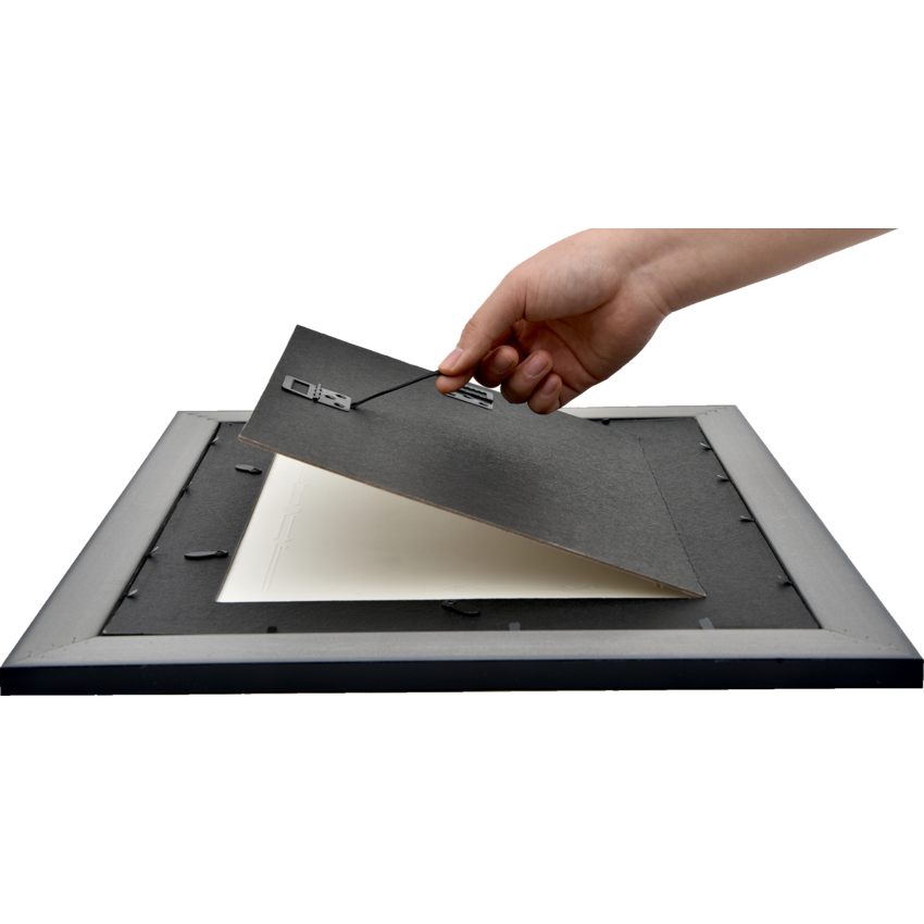 St. James® Awards and Recognition Double Mat Frame 16-3/4" x 14-1/4" Tuxedo Black