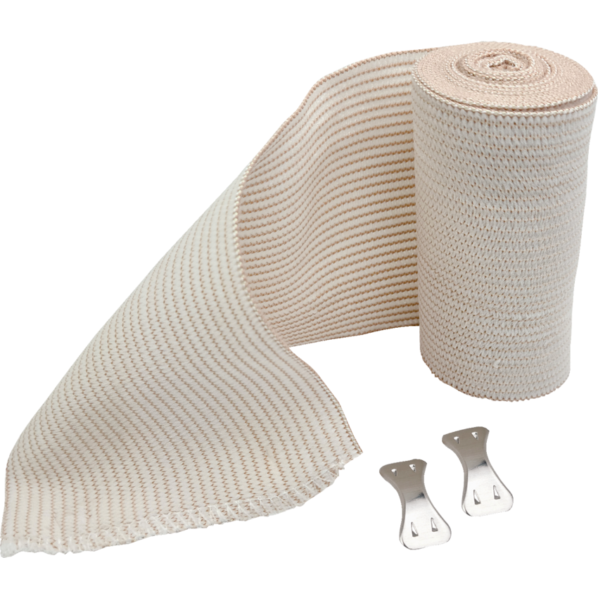 First Aid Central® Elastic Wrap Bandage 4" x 15'