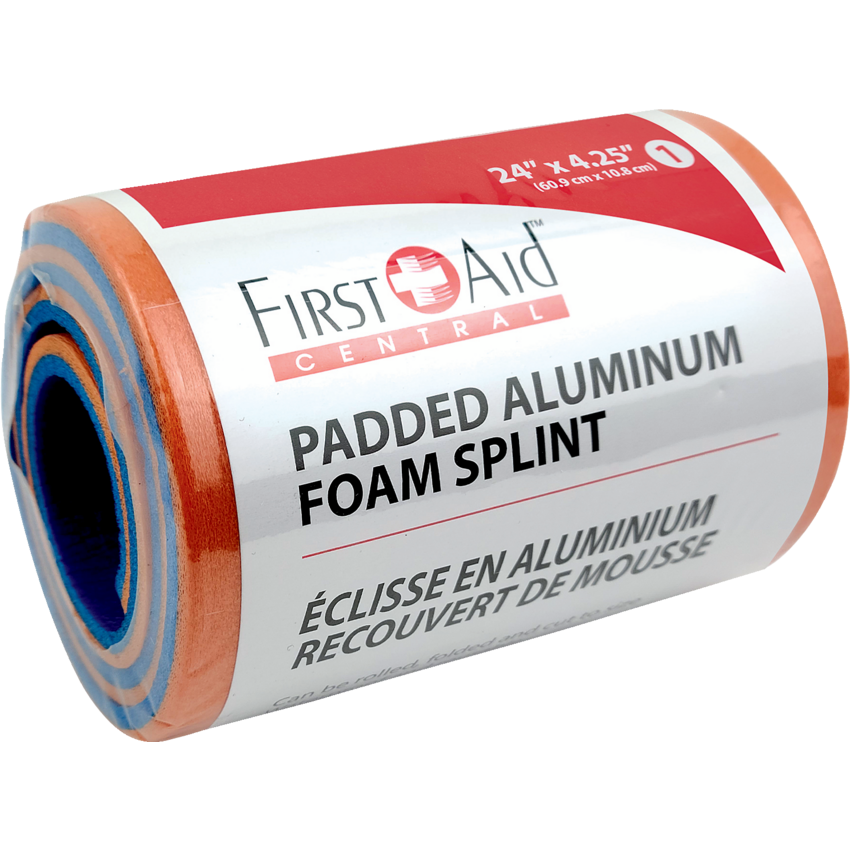 First Aid Central® Padded Foam Splint