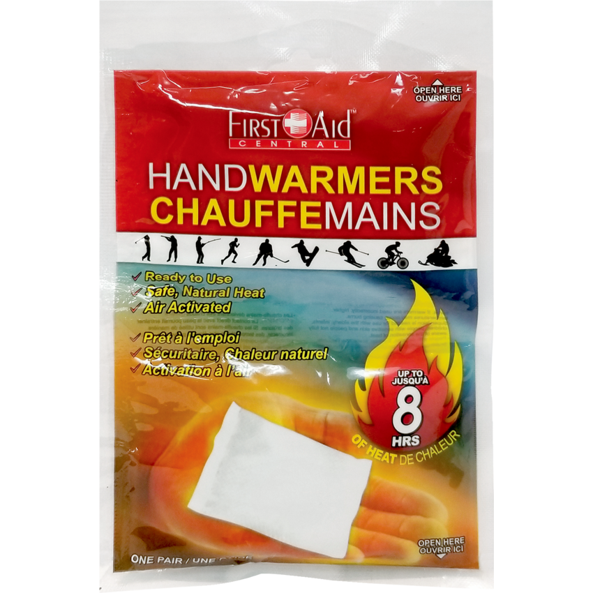 First Aid Central® Hand Warmers 2/pkg