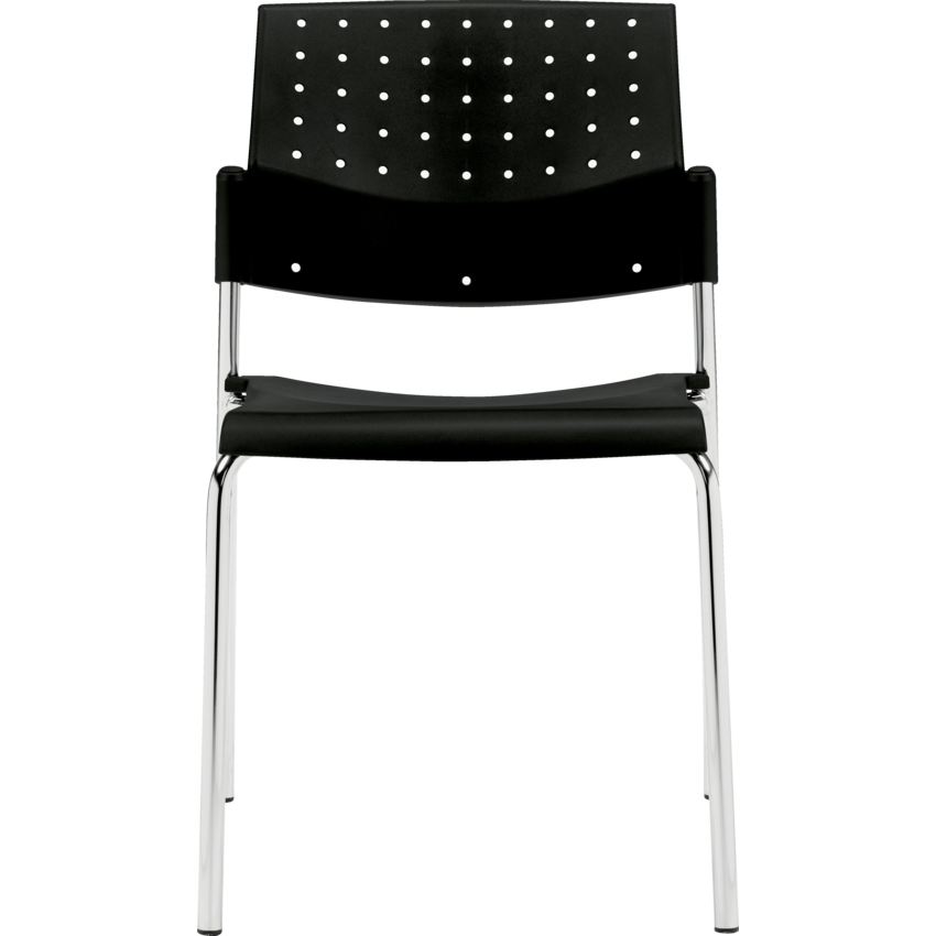 Global® Sonic™ Stacking Chair Armless Night