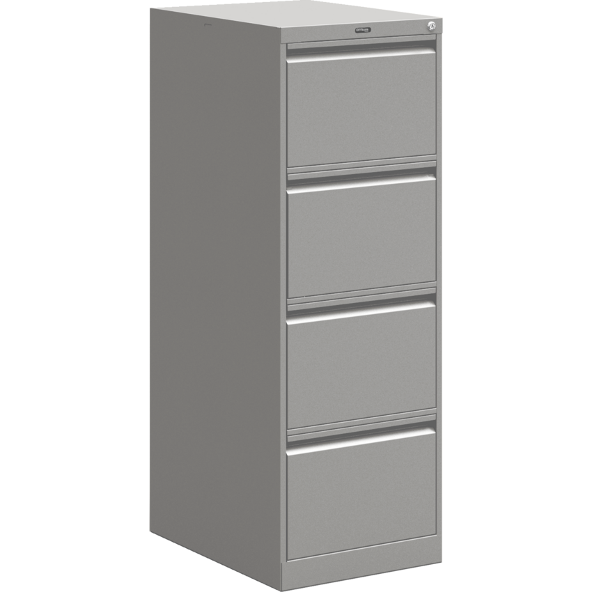 Offices to Go Vertical File 4-Drawer Legal Grey