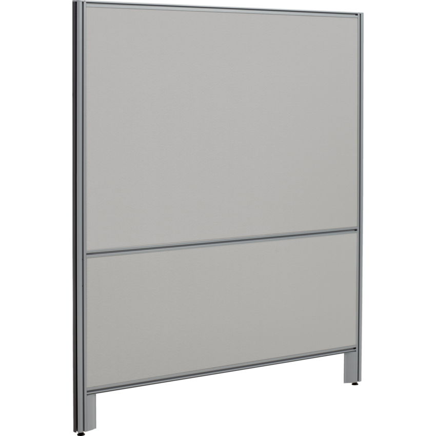 Offices to Go® Ionic Privacy Panel 60"W x 66"H Taupe