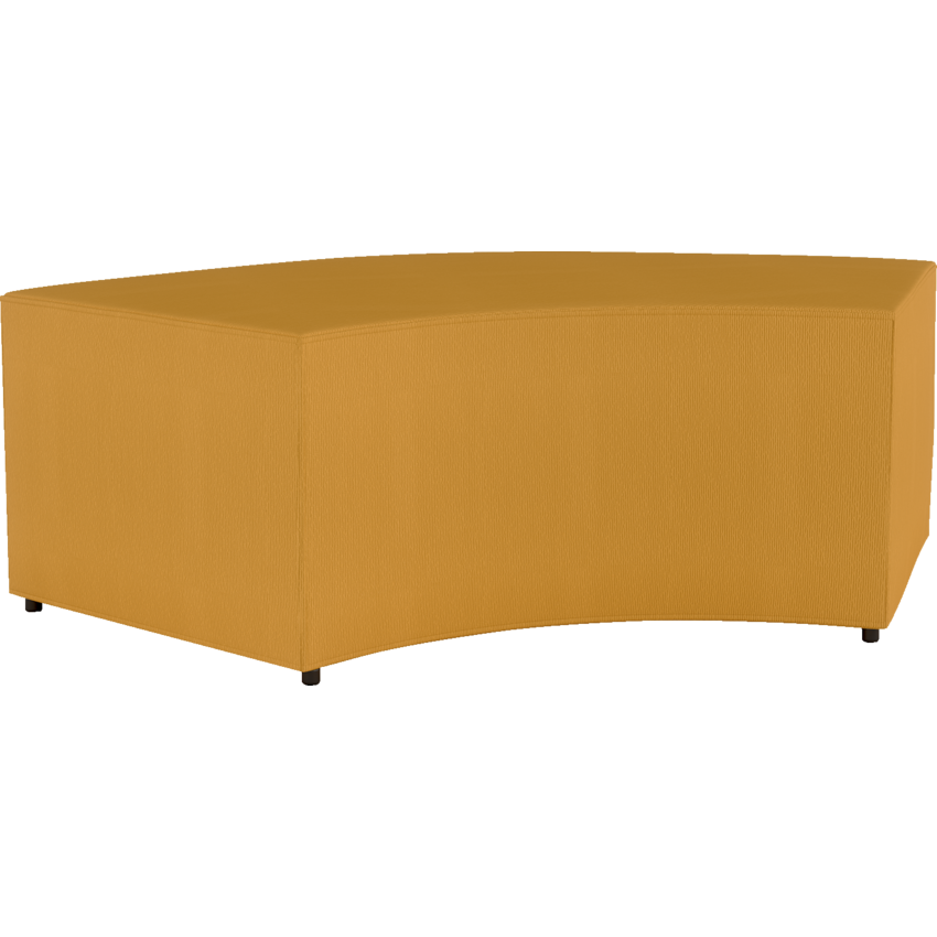 Offices to Go® Craft Modular Ottoman 120° Waterfall Fabric Tryst