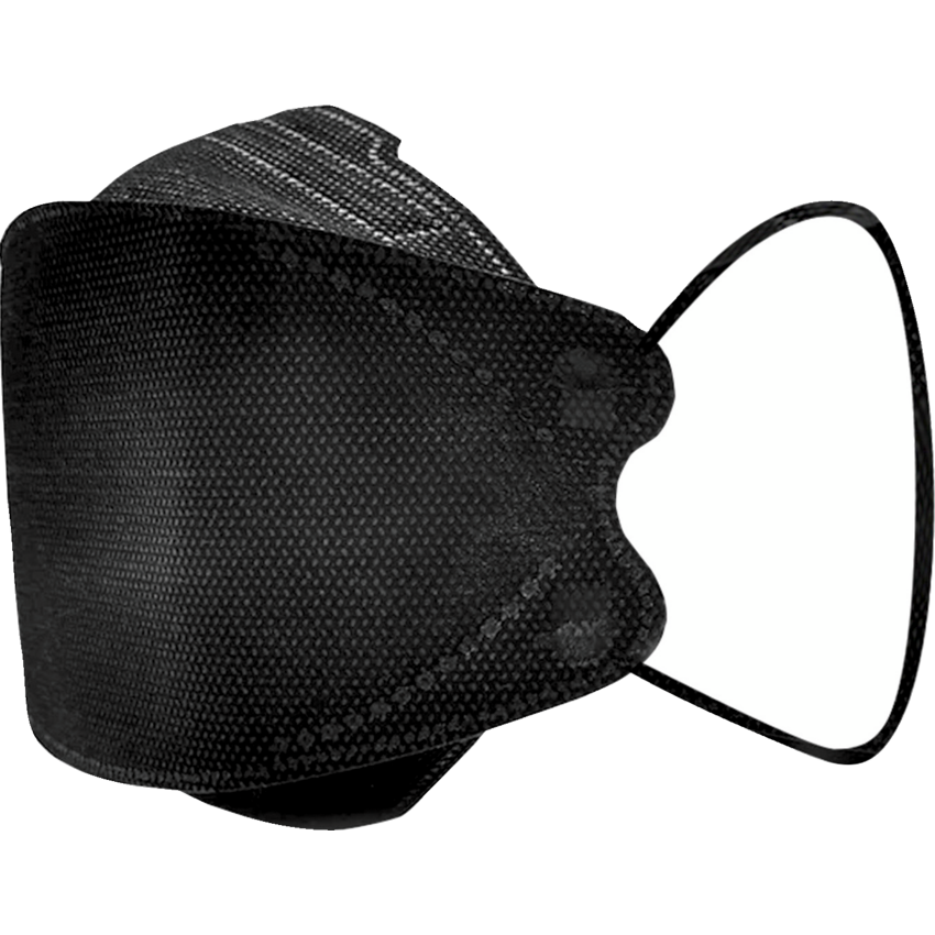 Globe™ KN95 Formfitting Masks Adults Black 20/box