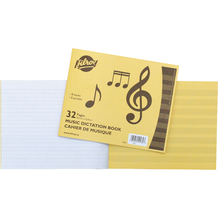 Hilroy Music Dictation Book