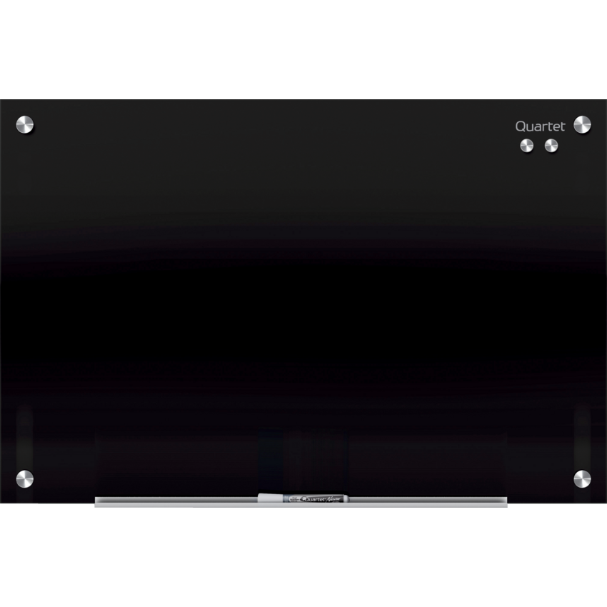 Quartet® Infinity™ Magnetic Glass Dry-Erase Board 18" x 24" Black