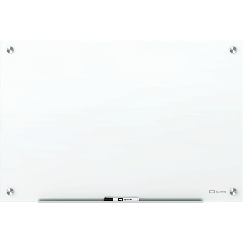 Quartet® Brilliance Magnetic Glass Dry-Erase Board 24" x 36" White