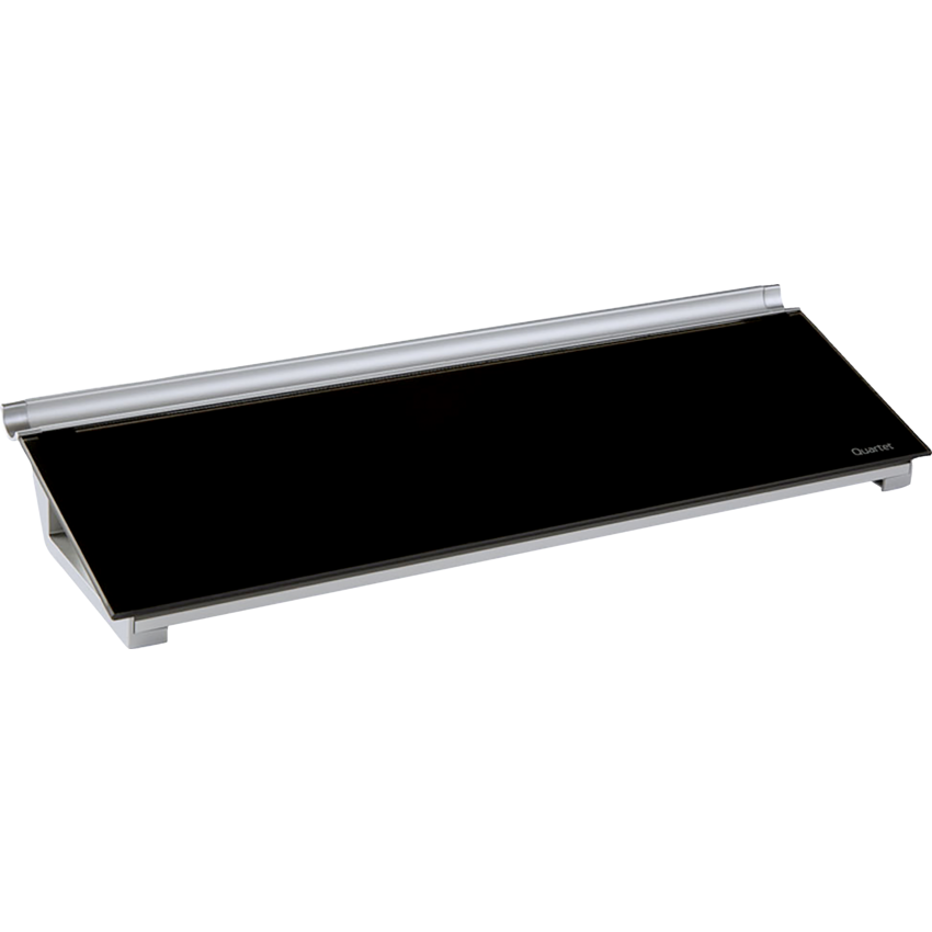 Quartet® Desktop Glass™ Dry-Erase Pad Black