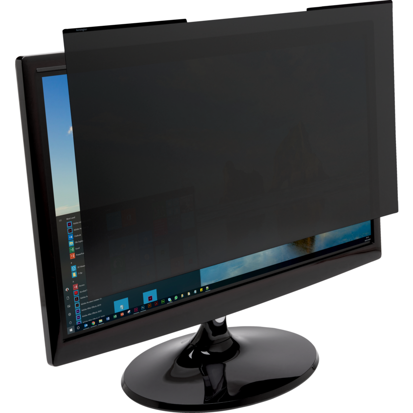 Kensington® MagPro™ Monitor Privacy Screens with Magnetic Strip 16:9 21.5" Black