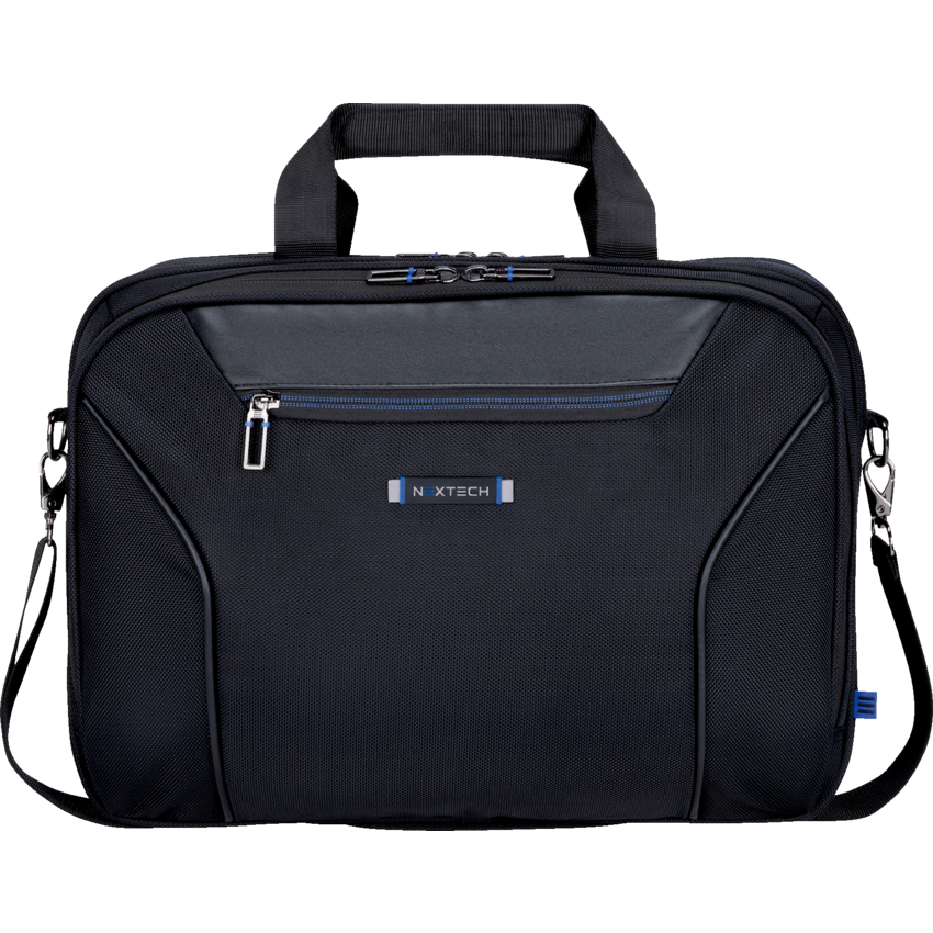 Nextech Business Briefcase 15.6" 16" x 12" x 4" Black