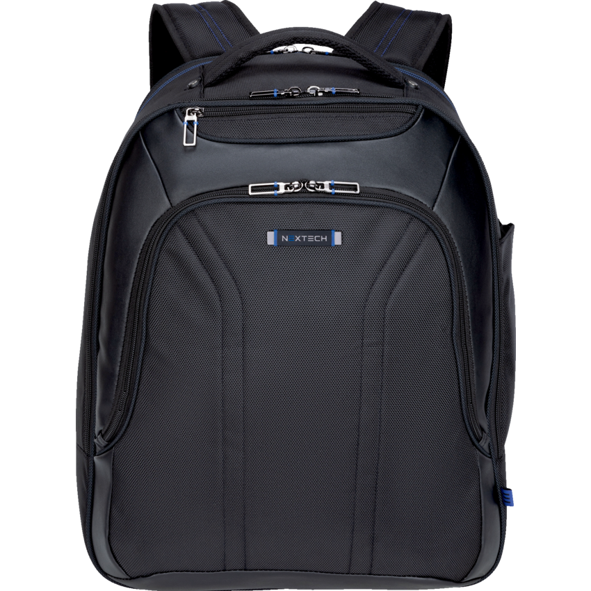 Nextech Business Backpack with RFID Pocket Polyester Black