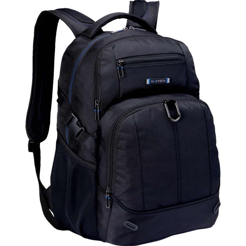 Nextech Business Backpack with Laptop Compartment Polyester 34.2 L Black