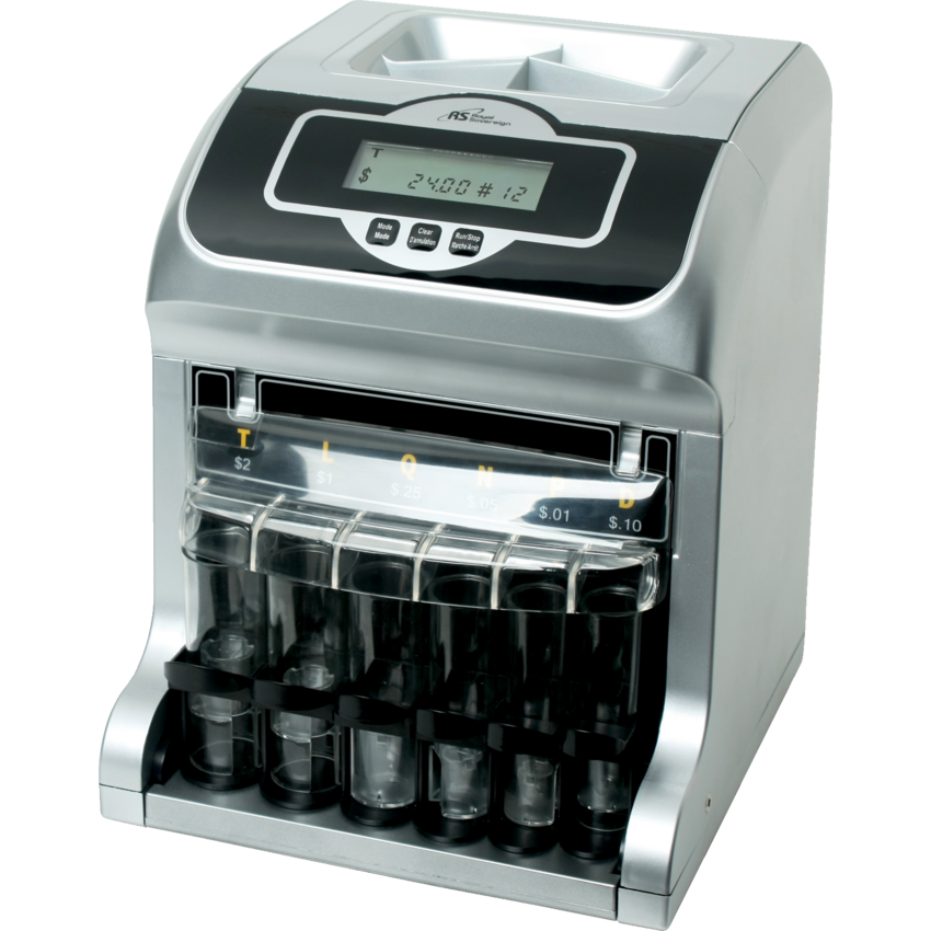 Royal Sovereign® Digital Two Row Canadian Coin Sorter