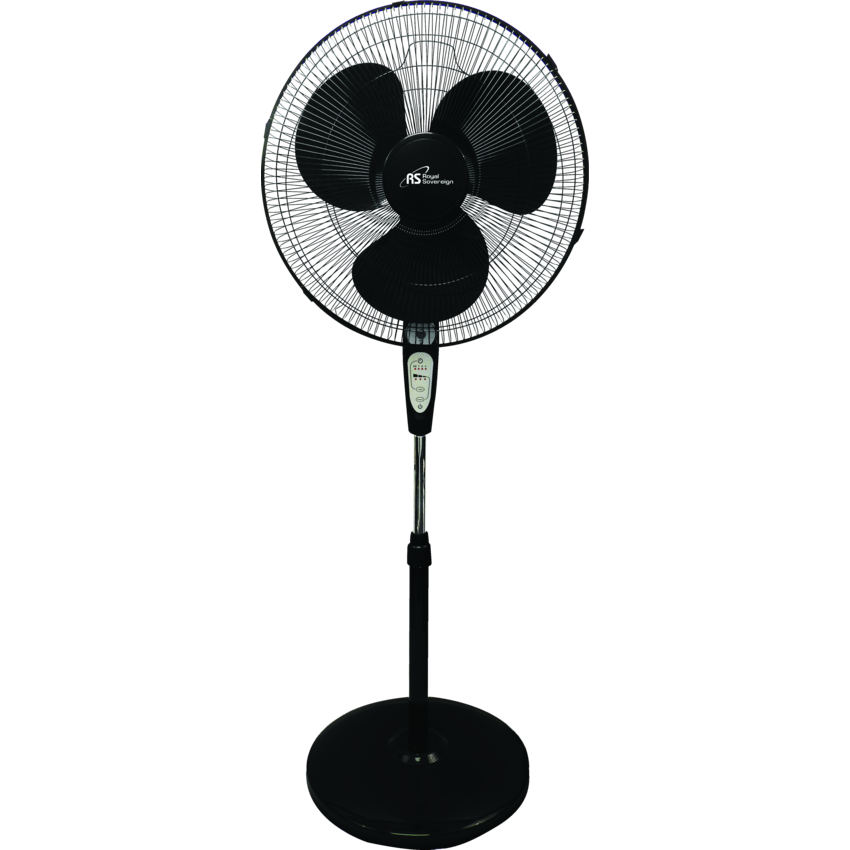 Royal Sovereign® Digital Oscillating Pedestal Fan 18" Black
