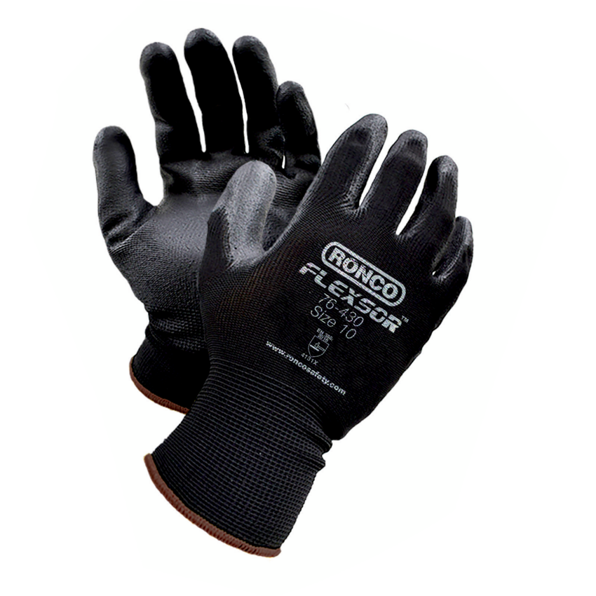 RONCO Flexsor™ Nitrile Palm Coated Gloves X-Large 12/pkg