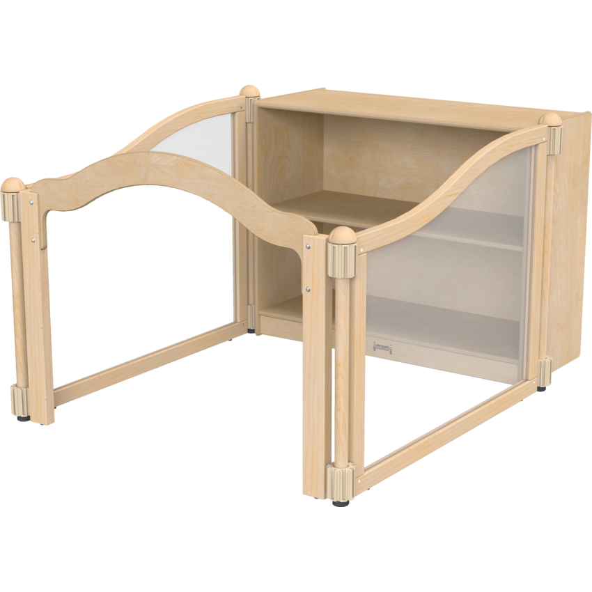 KYDZ Suite® Imagination Nook 41-1/2"W x 54"D x 30-1/2"H