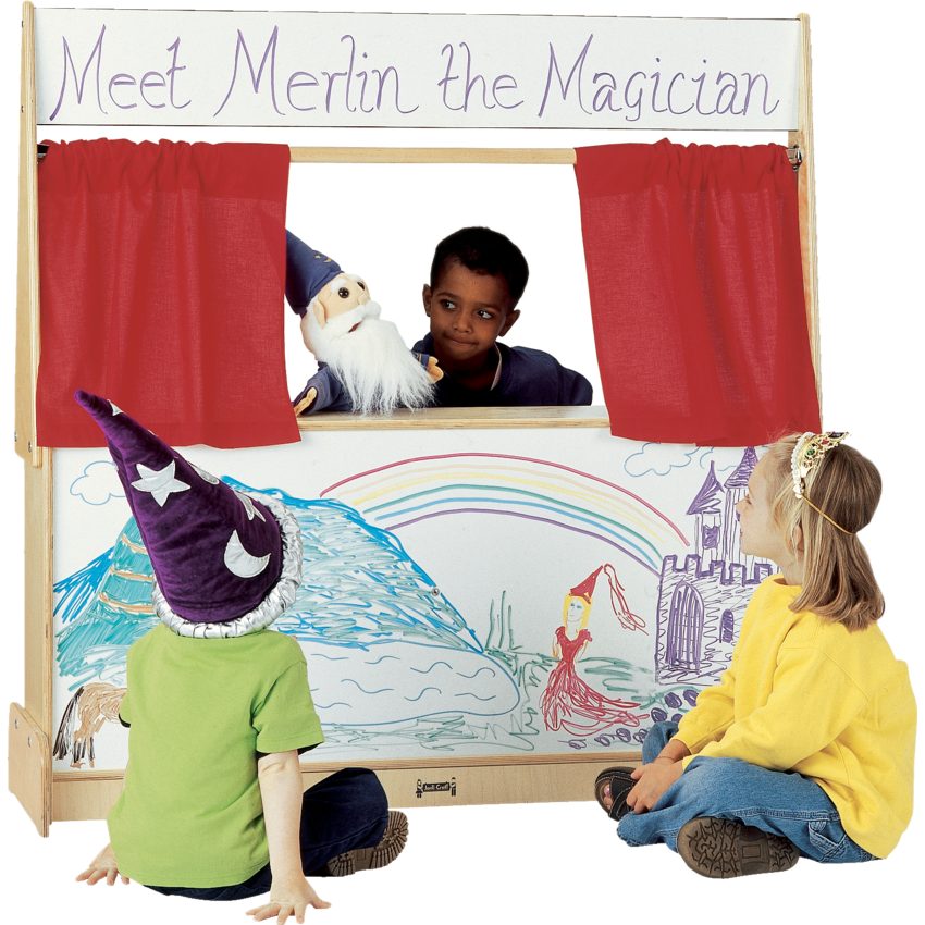 Jonti-Craft® Imagination Station 49-1/2"W x 15"D x 49"H