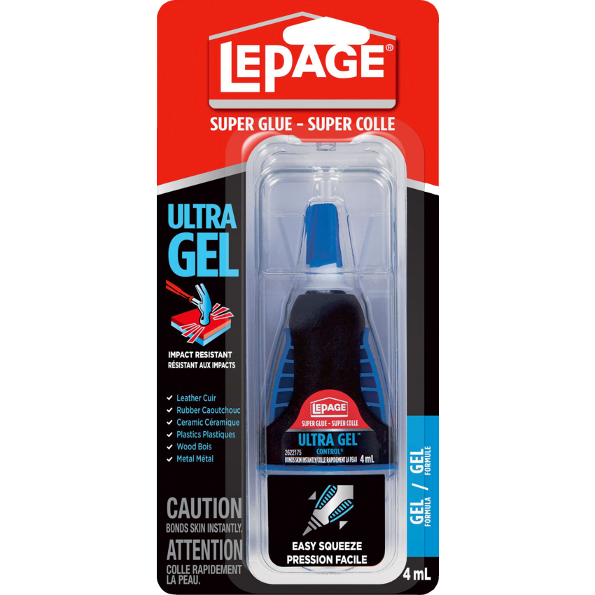 LePage® Ultra Gel Control Super Glue 4mL