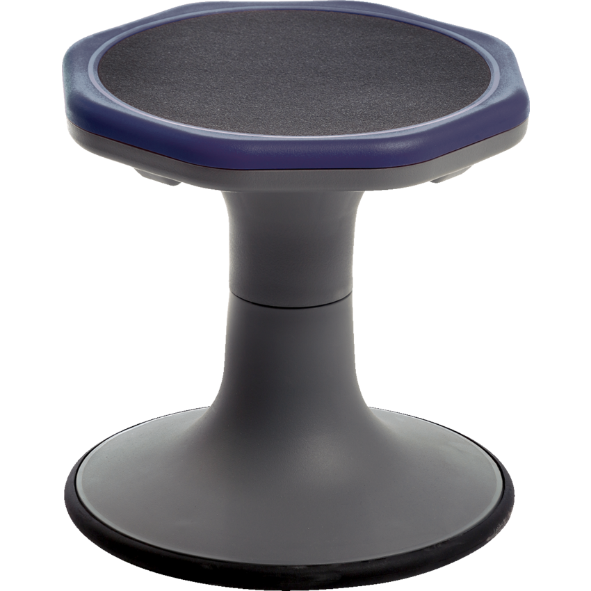 Mitybilt Jive Balance Stool 12"H Navy